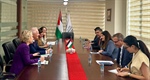 وزيرة الخارجية تبحث مع رئيس قسم السلام وحقوق الإنسان في الخارجية السويسرية التطورات السياسية وجهود الإصلاح الفلسطينية