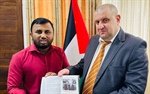 السفير الطري يلتقي الكاتب ريفتي علي ويثمن جهوده في نقل الواقع الفلسطيني إلى اللغة التاميلية
