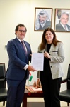 Minister Shahin Receives Credentials of the New Head of Portugal’s Representative Office to the State of Palestine