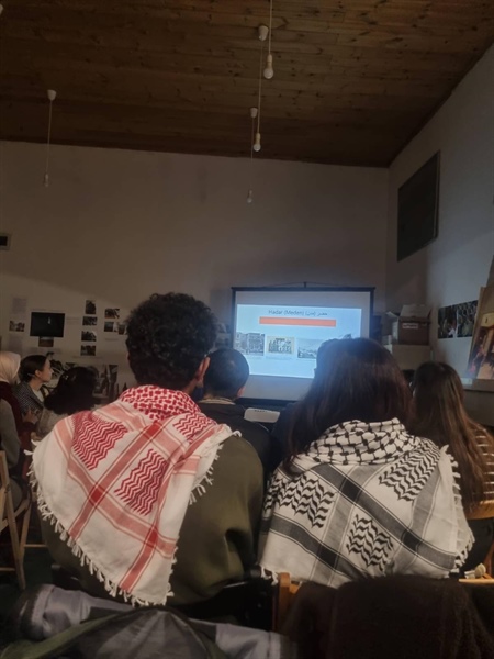 فعالية ثقافية في بودابست بتنظيم من مجموعة من الطلبة الفلسطينيين
