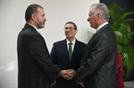 السفير زوربا يُقدم أوراق اعتماده إلى الرئيس الكوبي سفيرا مفوضا فوق العادة لدولة فلسطين