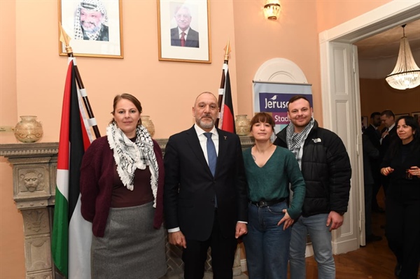 سفارتنا في برلين تحيي اليوم العالمي للتضامن مع الشعب الفلسطيني