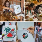 "أرسم من أجل غزة".. مبادرة فنية في باماكو تضامنا مع شعبنا