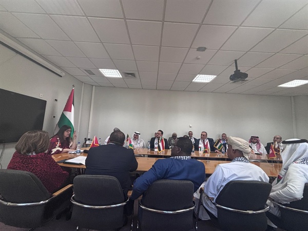 وزيرة الخارجية تعقد جلسة إحاطة لمجلس السفراء العرب المعتمدين لدى جمهورية إثيوبيا حول المستجدات السياسية على الساحة الفلسطينية