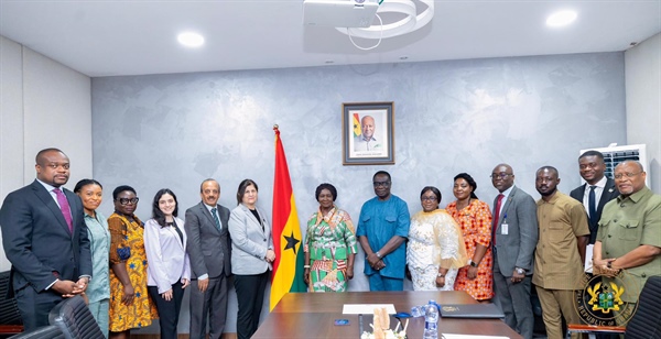 Minister Shahin Meets Vice President of the Republic of Ghana as Part of Her Official Tour