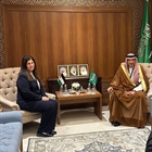 الوزيرة شاهين تلتقي نائب وزير الخارجية السعودي على هامش الاجتماع الاستثنائي لوزراء خارجية منظمة التعاون الإسلامي