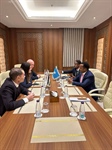الوزيرة شاهين تلتقي وزير التعاون الدولي الصومالي على هامش الاجتماع الاستثنائي لوزراء خارجية منظمة التعاون الإسلامي