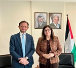 الوزيرة شاهين تلتقي القنصل العام الإيطالي