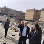السفيرة عوض الله تتفقد أوضاع أبناء شعبنا من اللاجئين الفلسطينيين في مجمع البلديات ببغداد