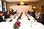 Minister Shahin, participated in a special session on early recovery and reconstruction in the Gaza Strip