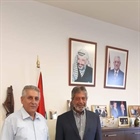 السفير طوباسي يستقبل الأمين العام لاتحاد النقابات العالمي