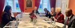 Minister Shahin met with members of The Elders, a group of prominent international figures, on the sidelines of Munich Security Conference