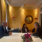 On the second day of the Munich Security Conference, Minister  Shahin met with Mr. Philippe Lazzarini, Commissioner-General of the UNRWA