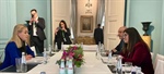 Minister Shahin held separate meetings with Finnish Foreign Minister and German Minister for Economic Cooperation and Development