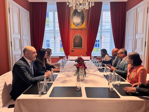 Minister Shahin met with the Minister of Foreign Affairs of the Republic of Maldives
