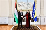 السفيرة سلفيا خروف تقدّم أوراق اعتمادها لرئيس مجلس رئاسة البوسنة والهرسك