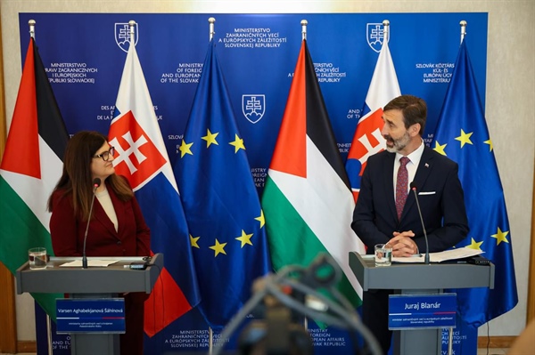 Minister  Shahin met with the Minister of Foreign Affairs of Slovakia
