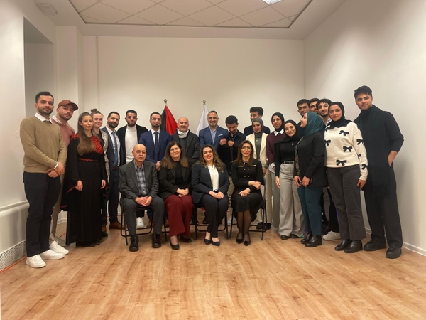 Minister Shahin engaged with members of the Palestinian community in Slovakia