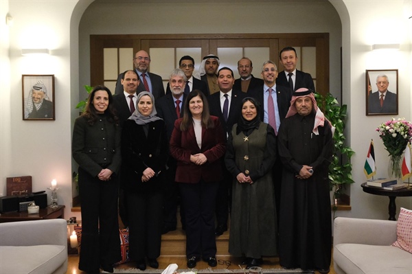 Minister of Foreign Affairs Varsen Shahin joined the Arab Ambassadors accredited to Poland