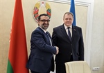 السفير الشخرة يبحث مع نائب وزير التعليم العالي في بيلاروسيا سبل تعزيز التعاون
