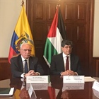 Foreign Minister Dr. Riad Malki Meets with His Ecuadorian Counterpart