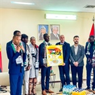السفير ملوح يُطلع مجموعة من ممثلي مؤسسات المجتمع المدني الأنغولية الشبابية على آخر المستجدات