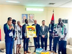السفير ملوح يُطلع مجموعة من ممثلي مؤسسات المجتمع المدني الأنغولية الشبابية على آخر المستجدات