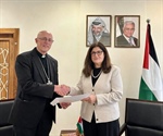 وزيرة الخارجية والمغتربين تتسلم أوراق اعتماد رئيس الأساقفة جورجيو لينغوا قاصداً رسولياً جديداً لدى القدس