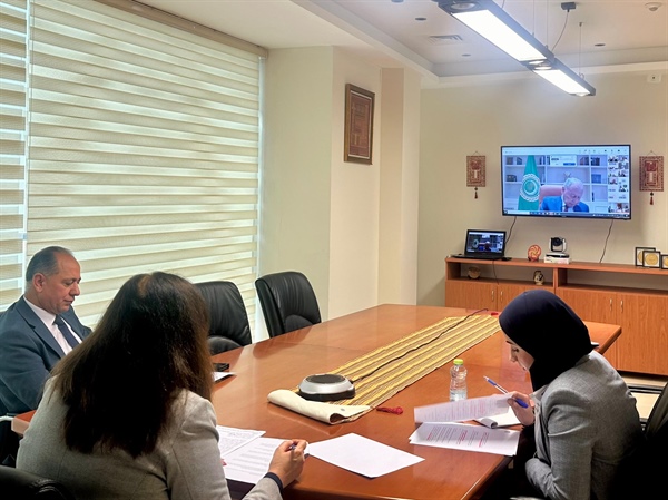 الوزيرة شاهين تشارك في الاجتماع غير العادي لمجلس جامعة الدول العربية على المستوى الوزاري لبحث مشروع القرار القرار المقدم من مملكة البحرين بشأن الهجمات الإيرانية ضد الدول العربية