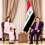 بغداد: السفيرة عوض الله تلتقي مستشار الأمن القومي وتُطلعه على آخر التطورات