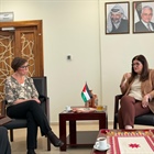 Minister Shahin Meets with Senior Adviser at the European Institute of Peace