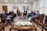 السفير أبو جيش يبحث في قونيا أوضاع الجرحى الفلسطينيين