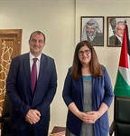 Shahin Receives UNESCO Representative and Affirms Commitment to Protecting Palestinian Heritage and Education