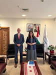 Shahin Meets Head of Canada’s Representative Office to Discuss Strengthening Bilateral Relations