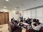 وزيرة الخارجية والمغتربين تلتقي المبعوث الخاص للاتحاد الأوروبي لعملية السلام في الشرق الأوسط