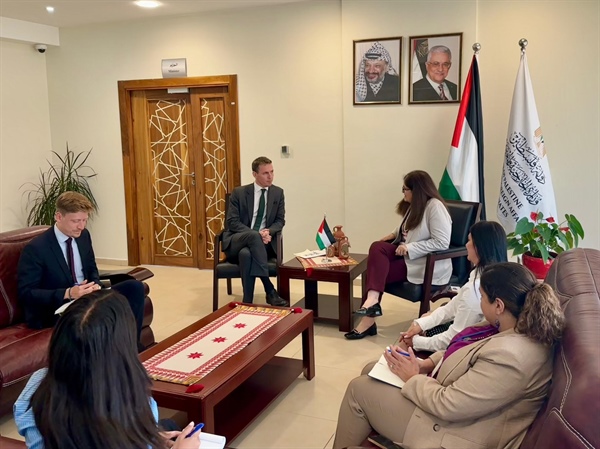 Minister Shahin Bids Farewell to Denmark’s Ambassador to Palestine