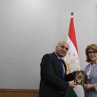 السفير زين الدين يبحث سبل تعزيز التعاون والتبادل الثقافي مع وزيرة الثقافة الطاجيكية