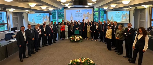 Palestinian Ambassadors to Europe Conclude Annual Meeting in Warsaw