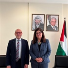 الوزيرة شاهين تودّع سفير المكسيك لدى دولة فلسطين بمناسبة انتهاء مهامه الرسمية