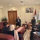 الوزيرة شاهين تستقبل رئيس بعثة الاتحاد الأوروبي الجديد لدعم الشرطة الفلسطينية وسيادة القانون