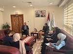 الوزيرة شاهين تستقبل رئيس بعثة الاتحاد الأوروبي الجديد لدعم الشرطة الفلسطينية وسيادة القانون