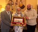 السفير الأسعد ونادي هلال القدس يكرمان الفنان العربي الكبير مارسيل خليفة