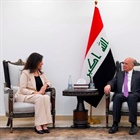 سفيرة دولة فلسطين لدى العراق تبحث مع وزير الخارجية العراقي التطورات الخطيرة في الأرض الفلسطينية المحتلة