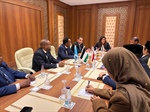 د. شاهين وزيرة الخارجية والمغتربين  تلتقي في جدة مع رؤساء وفود أندونيسيا والصومال