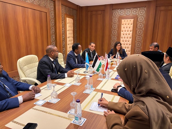 د. شاهين وزيرة الخارجية والمغتربين  تلتقي في جدة مع رؤساء وفود أندونيسيا والصومال