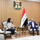 سفيرة دولة فلسطين لدى العراق تلتقي إئتلاف الإعمار والتنمية
