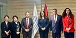 الوزيرة شاهين تبحث مع وفد من البرلمانيين اليابانيين تطورات الأوضاع في فلسطين وتعزيز الدعم الياباني