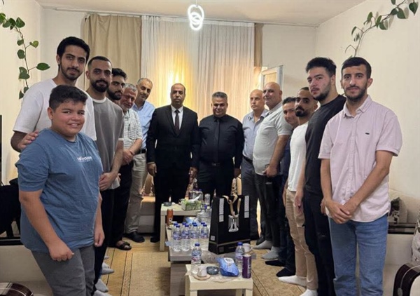 قنصل عام دولة فلسطين في إسطنبول ينفذ جولة ميدانية لتفقد أوضاع الجالية الفلسطينية