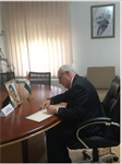 Minister Dr. Malki sends his condolences to his Indian counterpart's for the death of India’s Former Foreign Minister