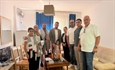 سفير فلسطين لدى إسبانيا يتفقد جرحى من غزة يعالجون في مدريد